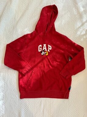 Gap Kids Mickey Disney Hoodie Red Size XXL 14/16